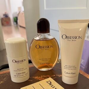 Calvin Klein Obsession for Men Trio Set